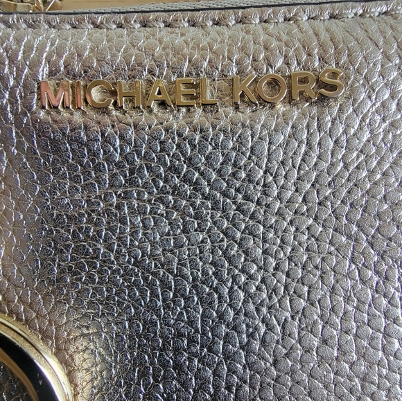 Michael Kors Metallic Gold Wristlet - Picture 3 of 10